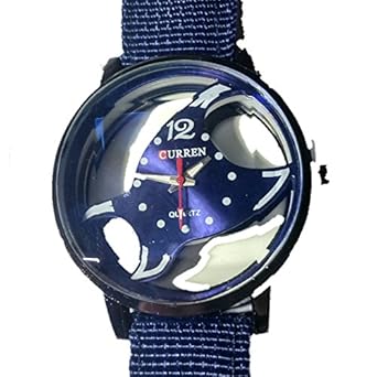 curren transparent watch