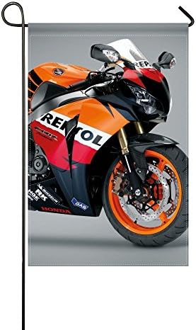 Fenda Garden Flag honda repsol bike side view 12x18 inches(Without Flagpole)