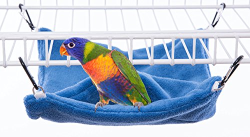 Small Pet Pocket Hammock â€“ Made in the USA (Blue, Large)