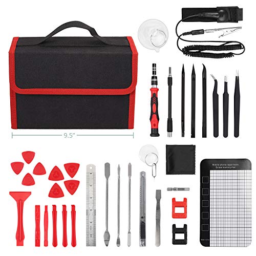 COLFULINE Feinmechaniker Schraubendreher Set, 137 in 1 Magnetischer Mini Schraubenziehern Satz, Reparatur Tools Kit… – Bild 8