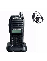 Baofeng UV-82 Walkie Talkie 136-174MHz 400-520Mhz UV82 Jamón aficionado de banda dual Radio portátil de dos vías UV 82