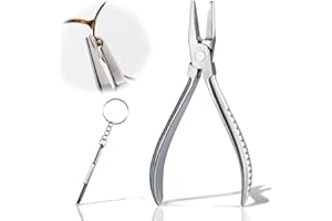 IGEYZOE Eyeglasses Frame Pliers, Optical Adjusting Glasses Repair Kit With 3 In 1 Screwdriver and Nose Pad Plier