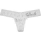 Classy Bride Wedding Underwear Bedazzled Bridal Lingerie for Women