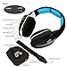 Wireless Optical USB Gaming Headset for PS4 PS3 Xbox 360 PC Computer Wired Headphones for Xbox one Over Ear Comfortable (Blue)thumb 2