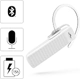 Hama Mono Bluetooth 5.0 Headset 15Hr Talk Time Multipoint Voice Control White view 2