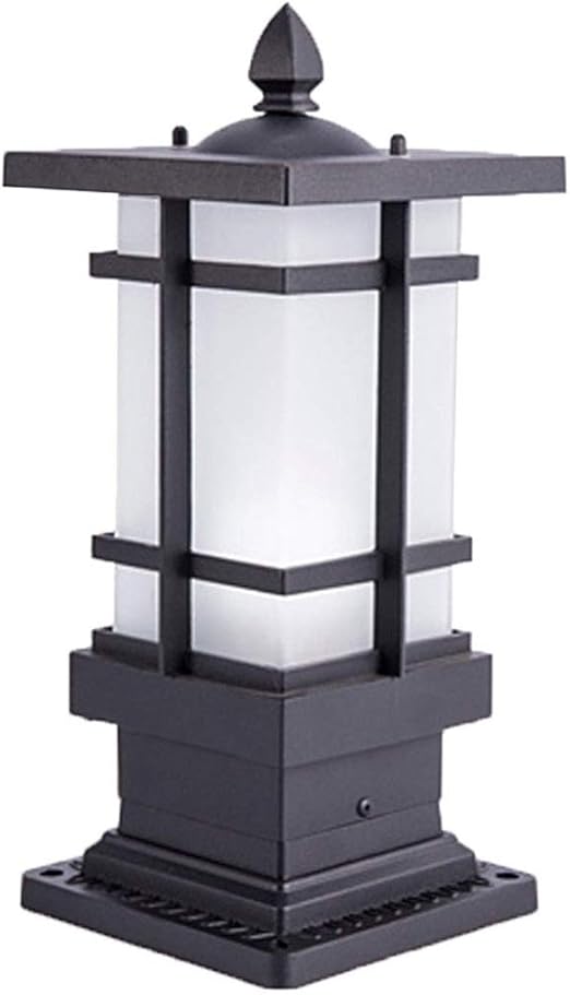 ZTTTD Columna Exterior Iluminación Exterior Faros Villa Patio Luces de