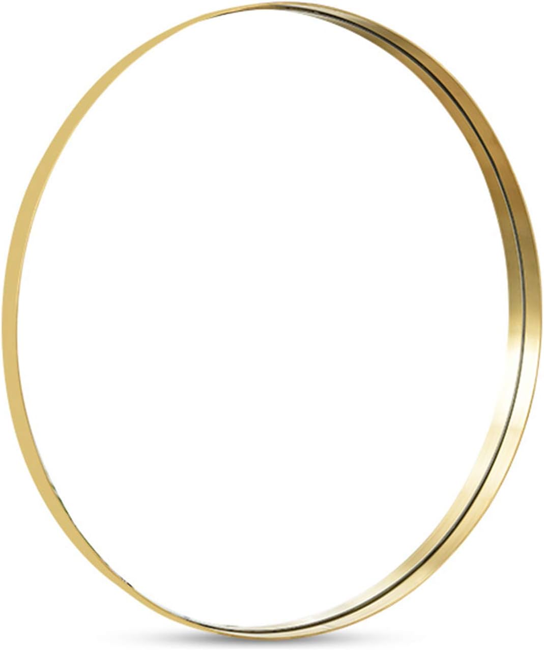 GAODA Espejo Redondo, ∅30cm Marco de Metal Espejos de Pared, Estilo