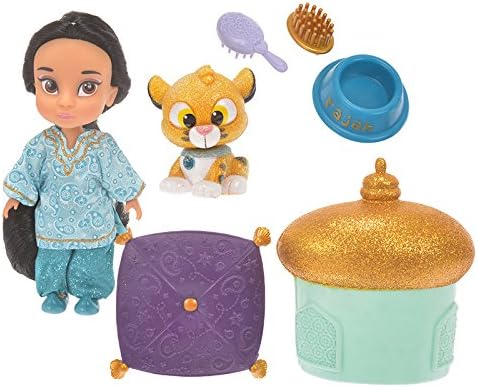 Amazon ディズニーストア 公式 ディズニー アニメーターズ コレクションドール ミニプレイセット ジャスミン 人形 ドール おもちゃ