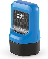 Trodat Wide Identity Theft Protection Roller Stamp with 3 Refills 1.0 Inch view 4