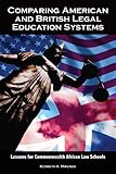Comparing American and British Legal Education Systems: Lessons for Commonwealth African Law, Studen by Kenneth, K. Mwenda