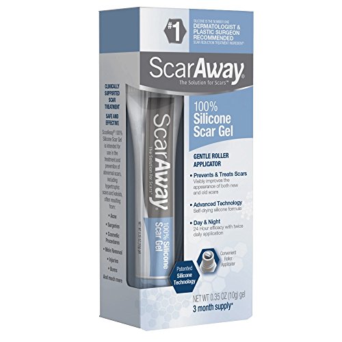 Scaraway 100% Silicone Scar Gel 0.35 Oz / 10 G (Pack of 1)