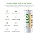 EBL E90/LR1/AM5/MN9100 N Size Batteries, N Rechargeable Battery 600mAh Ni-MH for Clock, LED Lights, Toys and Electronic Devices, Pack of 4