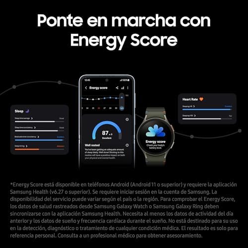 Galaxy Watch7 - Bluetooth, Smartwatch 40mm, Control de Salud, Seguimiento Deportivo, Color Beige, Garantía 3 Años + 1 año Extra (Versión española)
