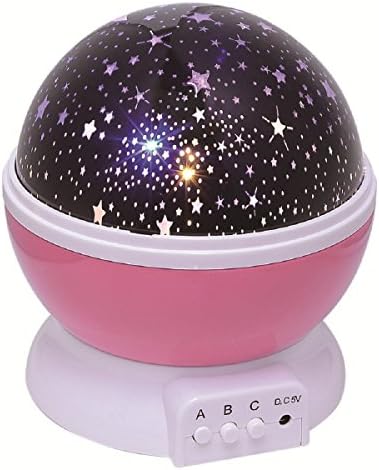 Pinron Star Moon Sky Projector Latest Night Light Projector LED Lighting Lamp Christmas Decor Romantic Room Love Bedroom for Kids Children