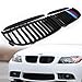BaiFM Matte black M Color MESH front Kidney Grille Grill FOR bmw 328i 316d 318d BMW E90 / E91