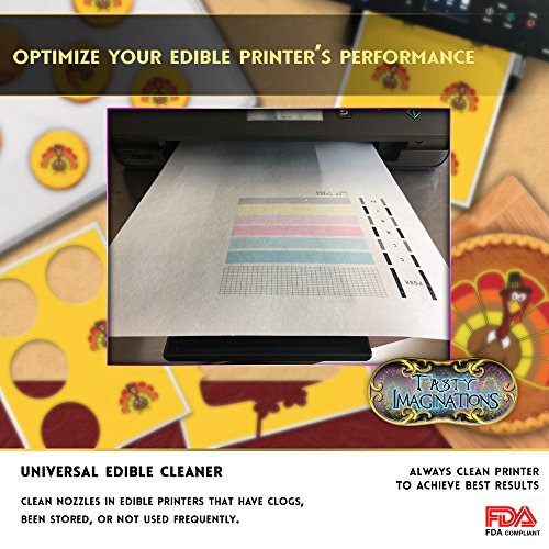 Edible Ink Cleaning Cartridges for Canon CLI-251 & PGI-250 (5 pack) with RESETTABLE CHIPS