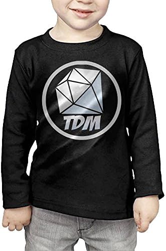 Kodggkh The Diamond Minecart TDM Logo Toddler Long Sleeve T-Shirt For Boys & Girls