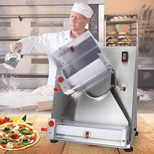 SHANGPEIXUAN Automatic Pizza Dough Roller Sheeter Machine,Making 3''-12''Pizza Dough,Pizza Making Machine,Food Preparation Equipment … - Thumbnail 3