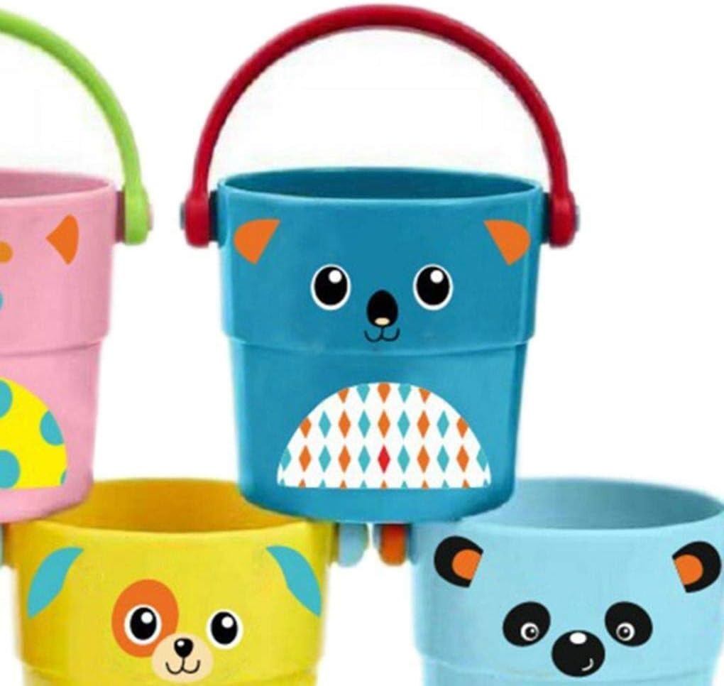 Cuitan 5 Pcs Set Bebe Enfants Douche Bain Jouets For Seau Baignade Eau Pulverisation Outil Mignon Ecoulement Tasse Style Bebe Jouet For Enfant Pour Enfants Filles Garcons Eveil Et Jouets Bebe