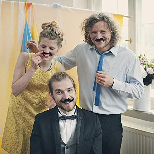 5 MCpinky+Adhesive+Mustaches+Costume+Halloween