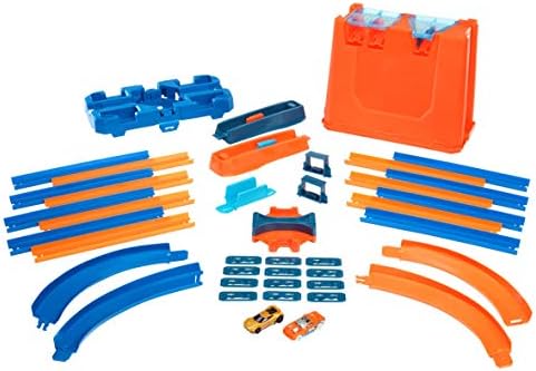 hot wheels track builder ultimate stunt box
