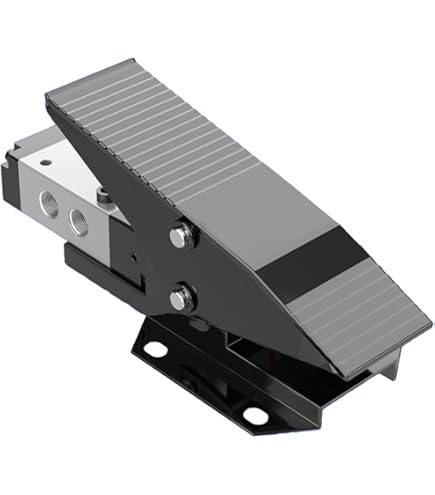 SANON Pédale Pneumatique Pied Valve 3 Voies 2 Position Pied Presse Contrôle G1 / 4 Air Fileté