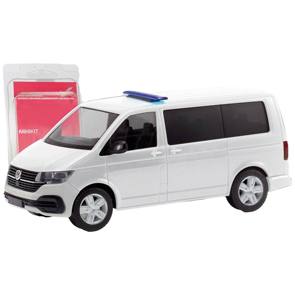 Herpa Minikit VW T 6.1 Bus with Hänsch DBS 5000, White