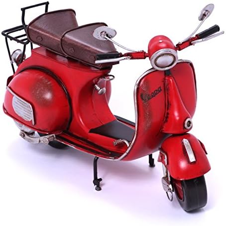 Model Scooter - Italian, red - Retro Tin Model