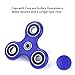 Tri-Spinner Fidget Toy With Premium Hybrid Ceramic Bearing, AIRWALKS Best Stress Reducer Relieves ADHD Anxiety and Boredom, Spins up to 5 min Non-3D (Blue)