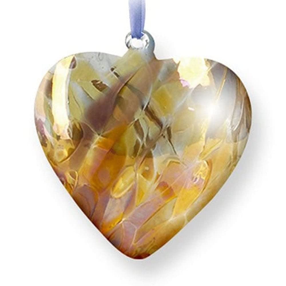 Nobile Glassware Mouth Blown November Birth Gem Heart 1700-17