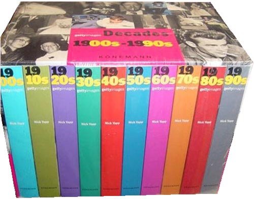 Getty Images Decades of the Twentieth Century Boxed Set