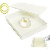 KAGZ Hive Top Bee Feeder for 10 Frame Beehive, 1.5 Gallons (6L) Bee Feeders for Hives with Anti-Drowning Sponge Rings, Bee Hive Feeder Beekeeping Supplies