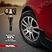 Autel MX-Sensor 2 in 1 (315MHz + 433MHz) Snap-in 100% Cloneable TPMS Programmable Sensors Tire Pressure Monitoring System (Rubber Valves,Set of 4 Pieces)