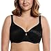 Ekouaer Women's Full Coverage Unlined Sheer Underwire Minimizer Bra 36B-42DD