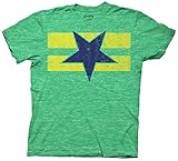Ripple Junction Firefly Serenity Browncoat Flag T-Shirt (Small, Black)