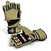 Crown Gear Weightlifting Gloves for Crossfit Workout Training - Fitness Gym Bodybuilding Gloves for Men or Women - Best for Heavy Weight Lifting Exercise Integrated Full Wrist Support Wraps (M)