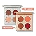 MAANGE Eyeshadow Palette 7PCs Pigmented Eyeshadow Palette Set, Professional Colorful Eyeshadow Palette Long Lasting Waterproof Matte Shimmer Eye Shadows Cosmetics - 7 Styles