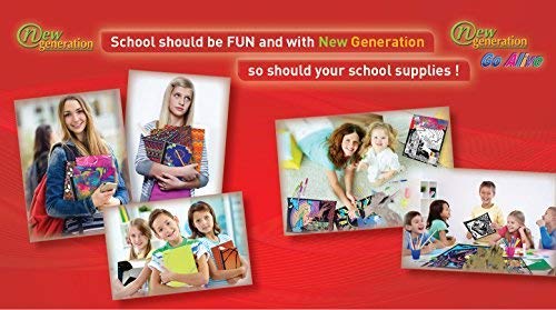 NEW GENERATION - BLACK Plastic 2 Pocket Poly Folder, Heavy Duty Folders For Letter Size Papers, Includes Business Card Slot,folders are Heavyweight twin File pockets Great for any filing 6 PACK - Thumbnail 2