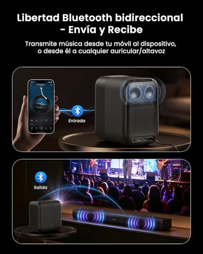 WEMAX Official Google TV and Netflix Smart Video Projector, 500 ISO Lumens, 1080P (4K), Autofocus and AI Correction, Sealed Anti-Dust Optics, Dolby Audio. Ideal for Home Cinema and Sports 2026