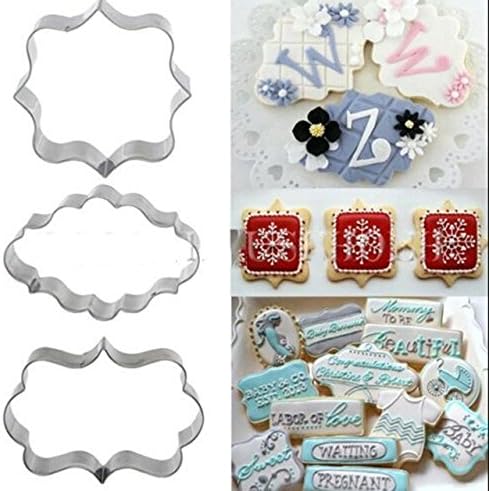Cookie Cutter Plaque Frames - Set of 3