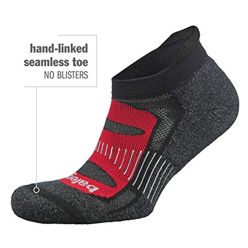 Balega Blister Resist No Show Socks For Men and Women (1 Pair), Ethereal Blue/Light Aqua, Small
