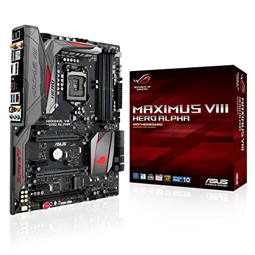 Asus ROG MAXIMUS VIII HERO ALPHA ATX DDR4 3000 LGA 1151 Motherboards