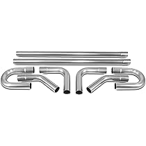 Exhaust Hangers For Trucks Universal Exhaust Hanger Kit | 12PC Rubber Hangers With 90° Bend Rods For Muffler Installation Universal Exhaust Parts