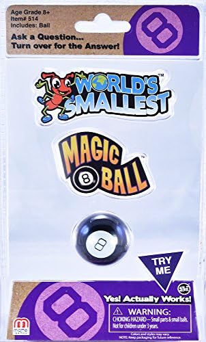 WorldS Smallest Magic 8 Ball