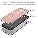 BENTOBEN Galaxy J7 2017 Case, Galaxy J7 V Case, Galaxy J7 Prime /J7 Perx /J7 Sky Pro, Galaxy Halo Case, Sparkly Bling Glitter Shockproof Hybrid Phone Case Cover for Samsung Galaxy J7 2017, Rose Gold