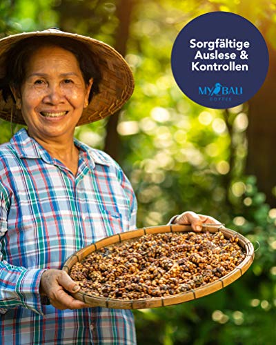 MYBALI COFFEE® Espresso Kaffeebohnen (1kg) - Arabica Bohnen Für Vollautomat Und Siebträger - Perfektes Kaffee Geschenk… – Bild 4