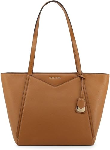whitney large leather tote