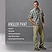 Wrangler Rugged Wear Men's Angler Relaxed Fit Pant,Khaki,42x30