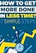 How to get more done in less time?: A Step-by-Step Guide to Become More Productive (time management, by Aleksandr Litavsky