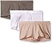 Maidenform Women's 3-Pack Dream Boyshort Panty, Shell Black Dot/Steel Grey/White, 6